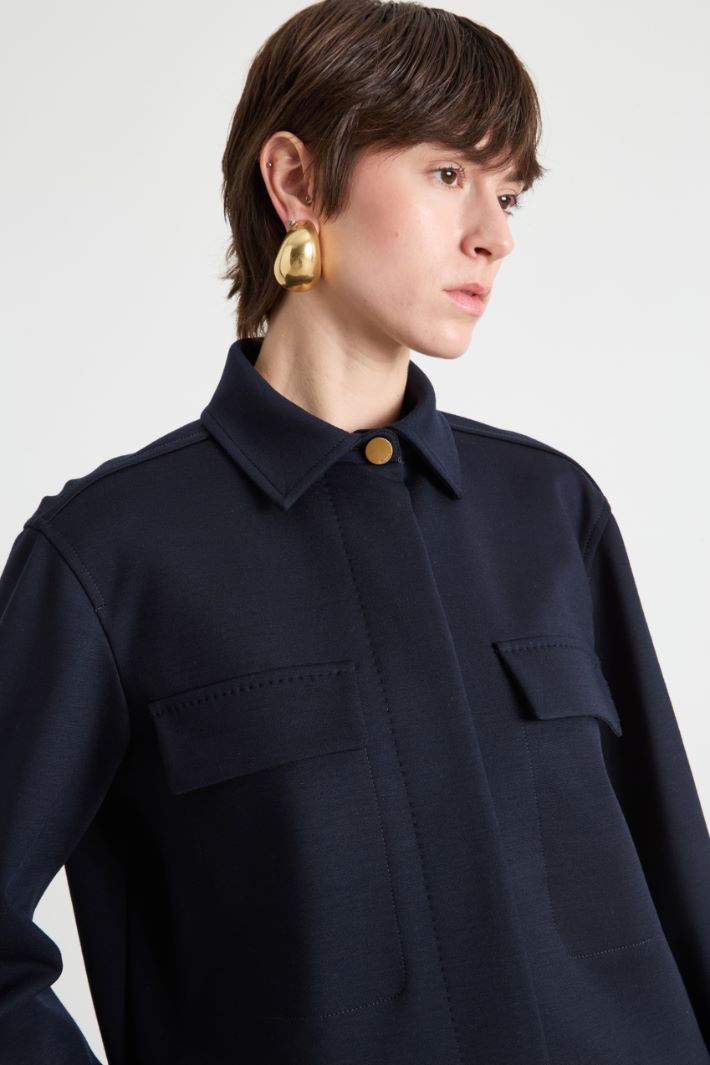 Single-breasted shirt jacket Intrend - 3