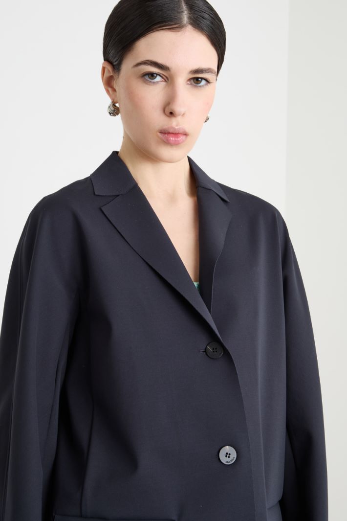 Single-breasted jersey blazer Intrend - 3