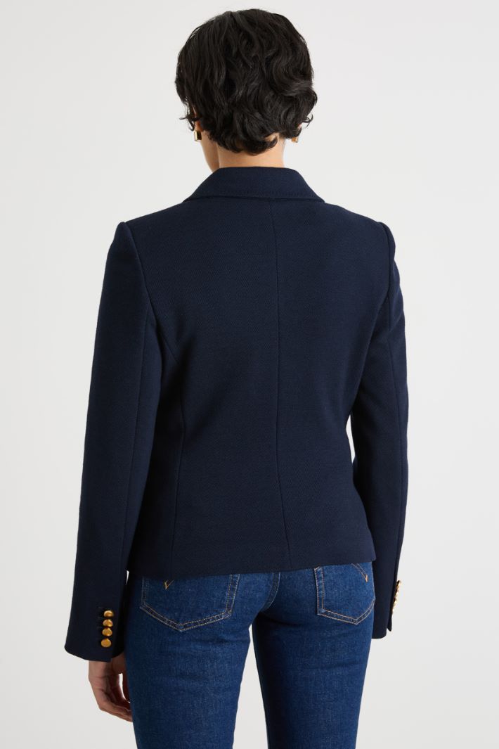 Blazer doppiopetto in jersey Intrend - 4