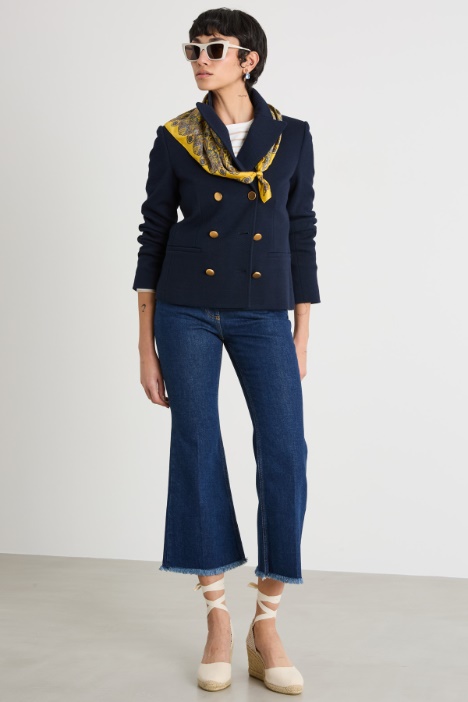 Blazer doppiopetto in jersey Intrend