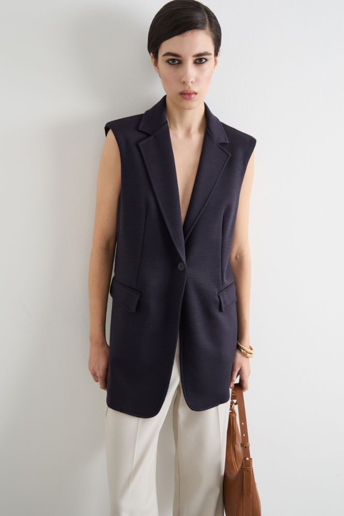 Gilet lungo destrutturato Intrend - 2
