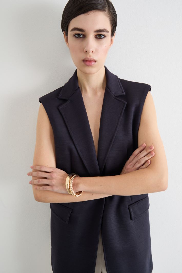 Gilet lungo destrutturato Intrend - 3