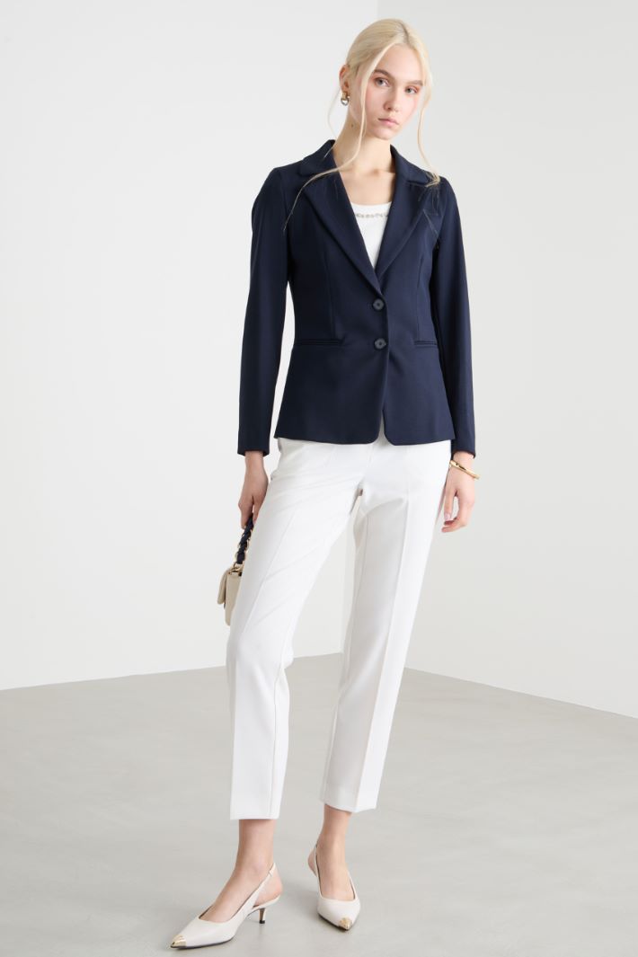 Slim-fit jersey blazer Intrend