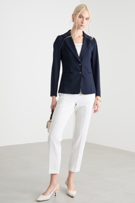 Slim-fit jersey blazer Intrend