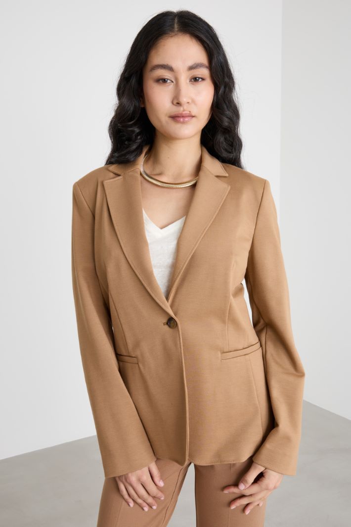 Blazer in jersey stretch Intrend - 2