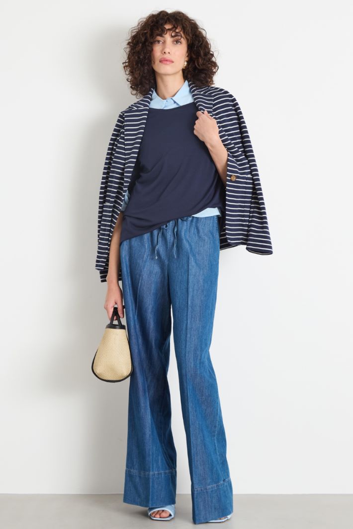 Piqué jersey blazer Intrend