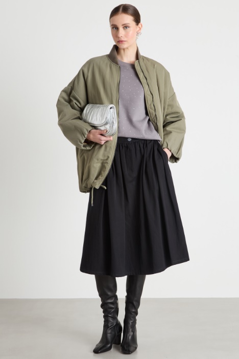 Rhinestone-embellished sweatshirt Intrend