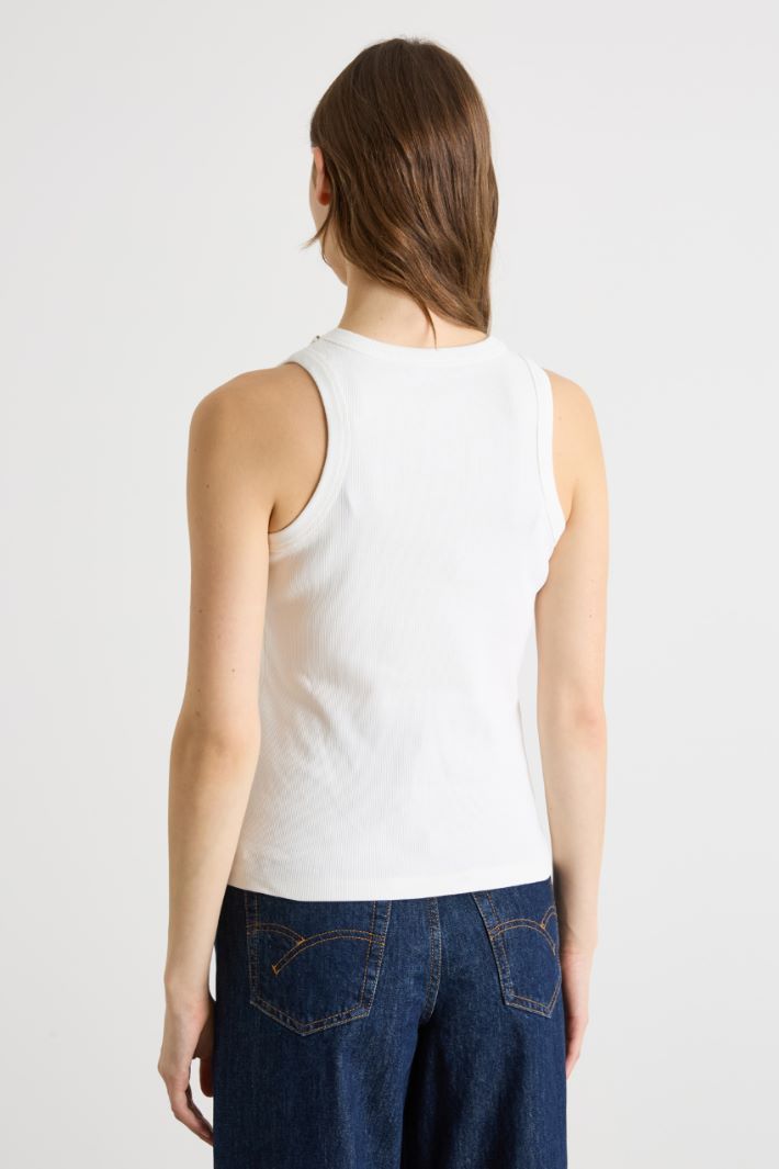 Embellished jersey top Intrend - 4