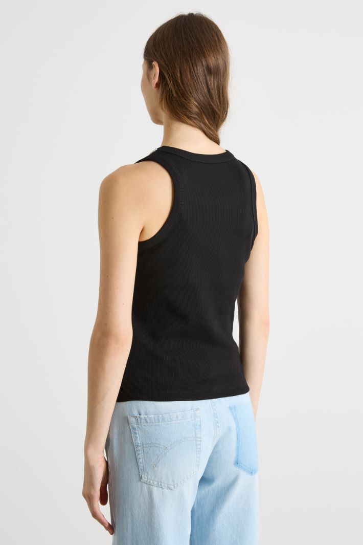 Embellished jersey top Intrend - 4