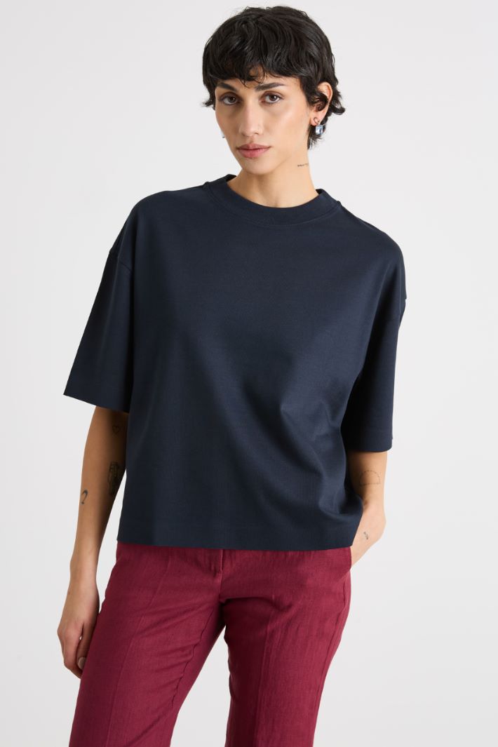 Boxy drop-shoulder T-shirt Intrend - 2