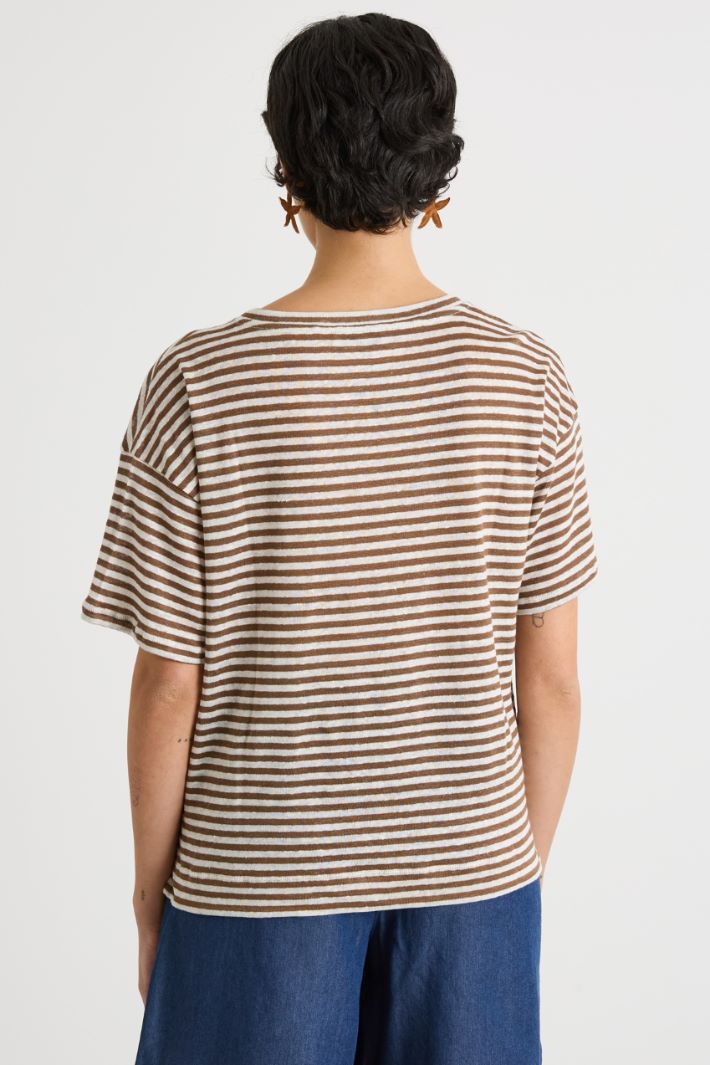 Linen T-shirt Intrend - 4