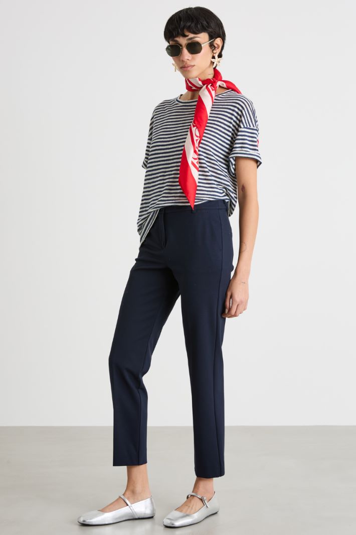 Linen T-shirt Intrend