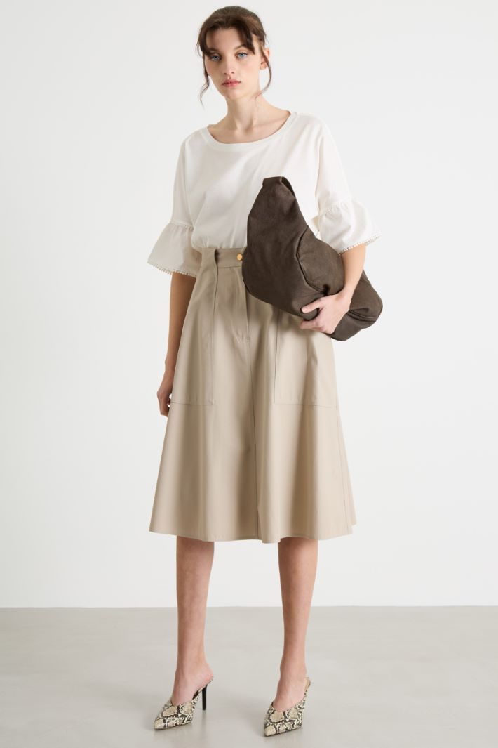 Corolla-sleeve top Intrend