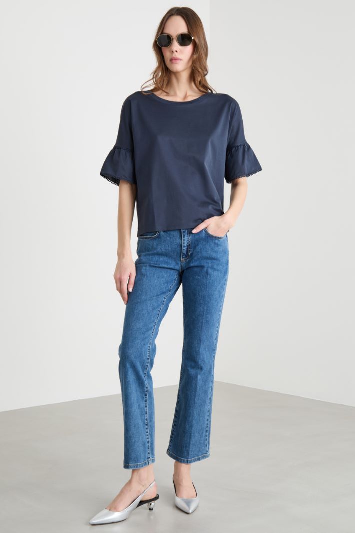 Corolla-sleeve top Intrend