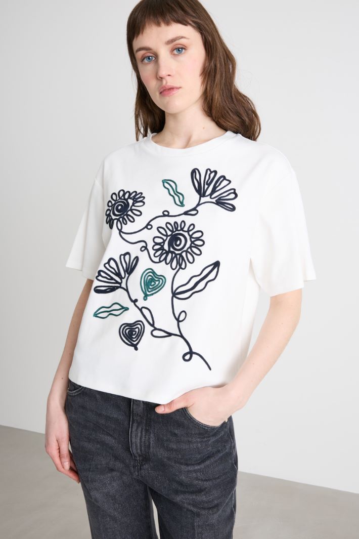 Printed T-shirt Intrend - 2