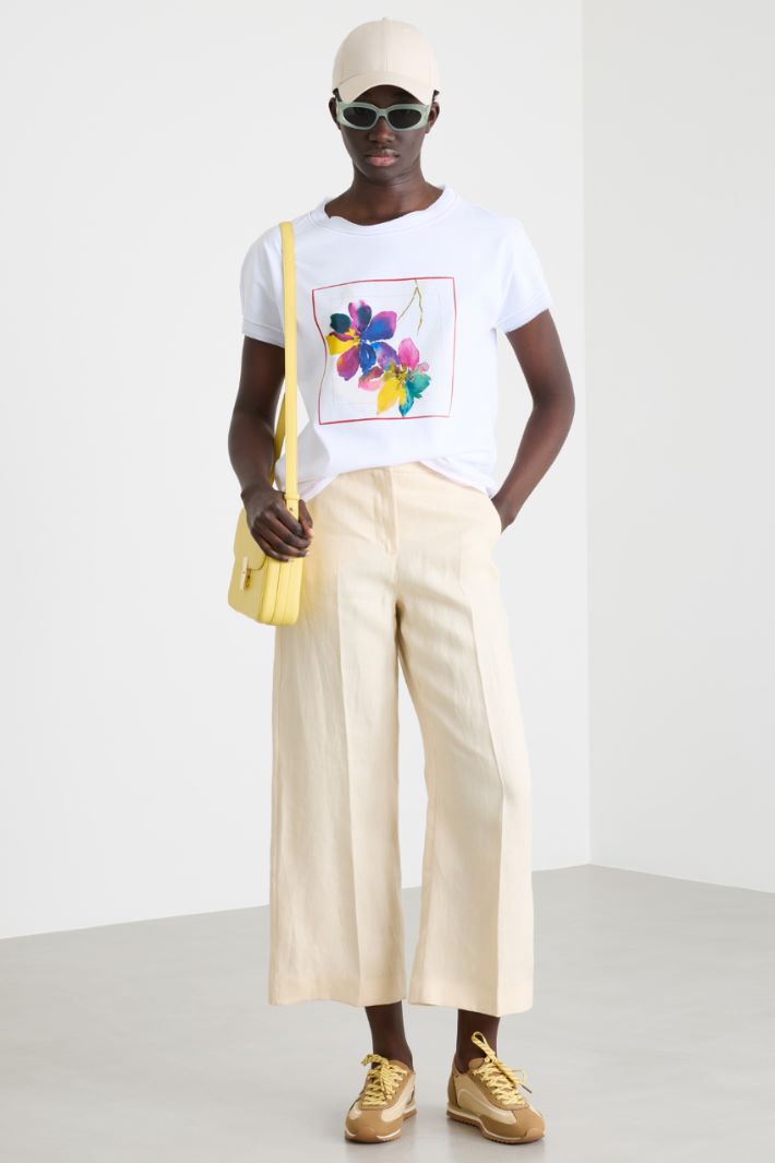 T-shirt con motivo stampato Intrend