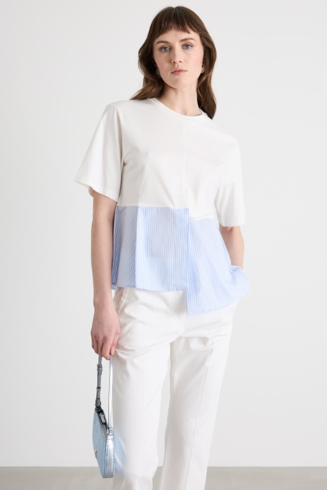 T-shirt con pannelli Intrend