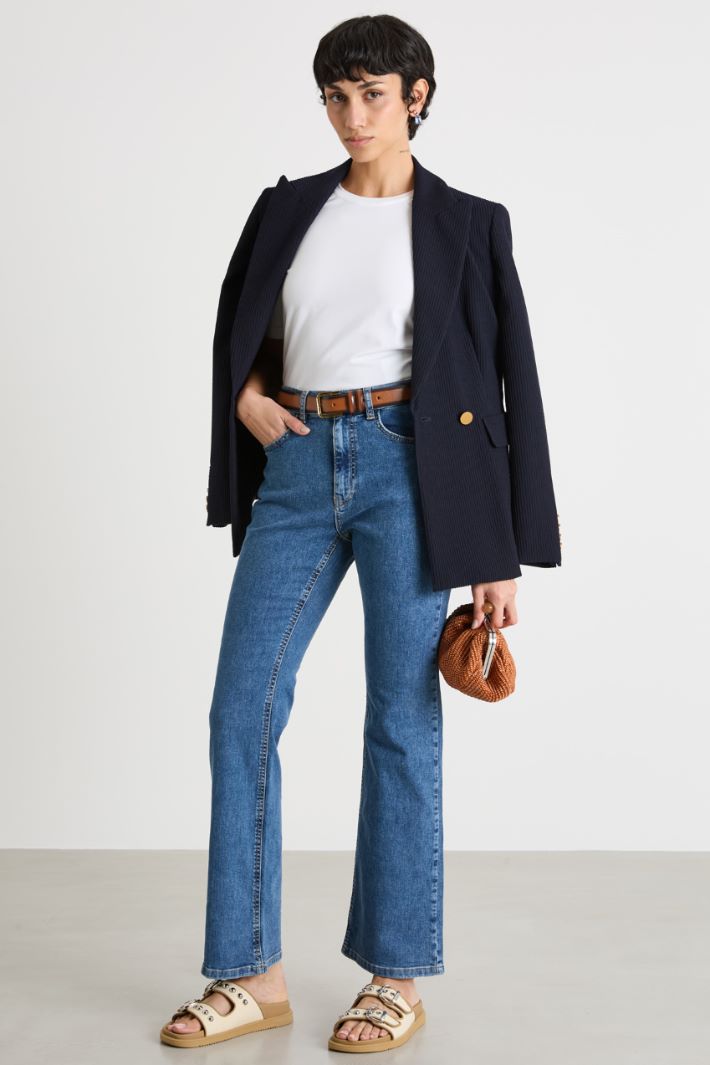 V-back T-shirt Intrend