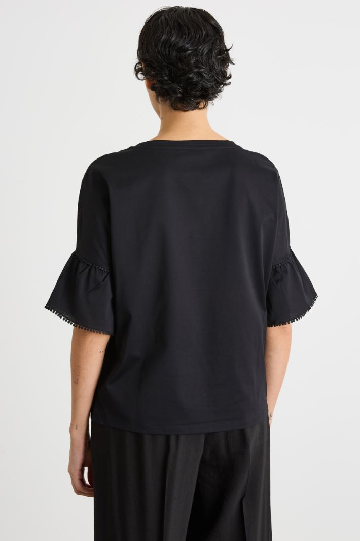 Petal-sleeve top Intrend - 4