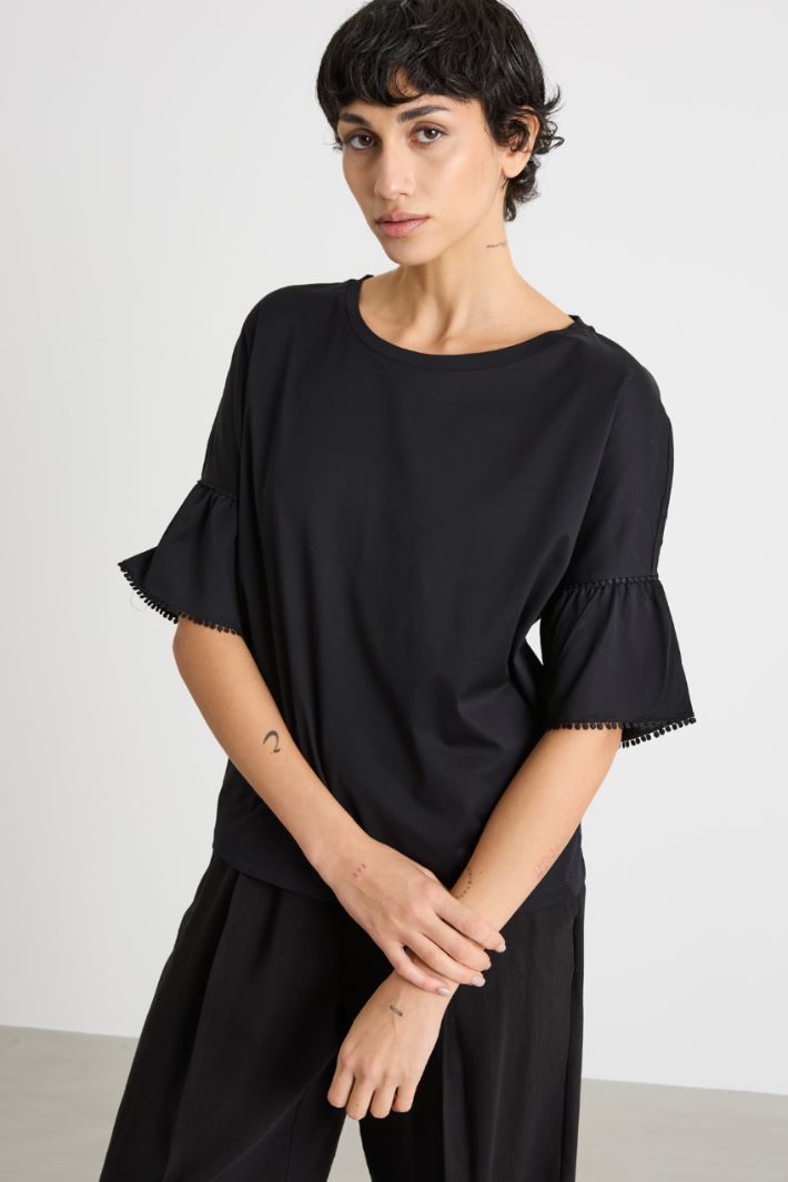 Petal-sleeve top Intrend - 2