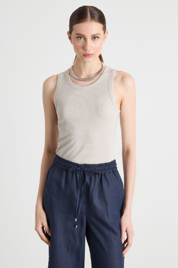 Ribbed top Intrend - 2