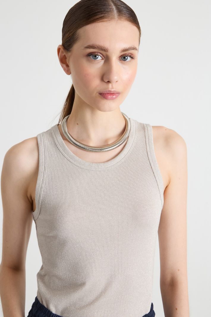 Ribbed top Intrend - 3