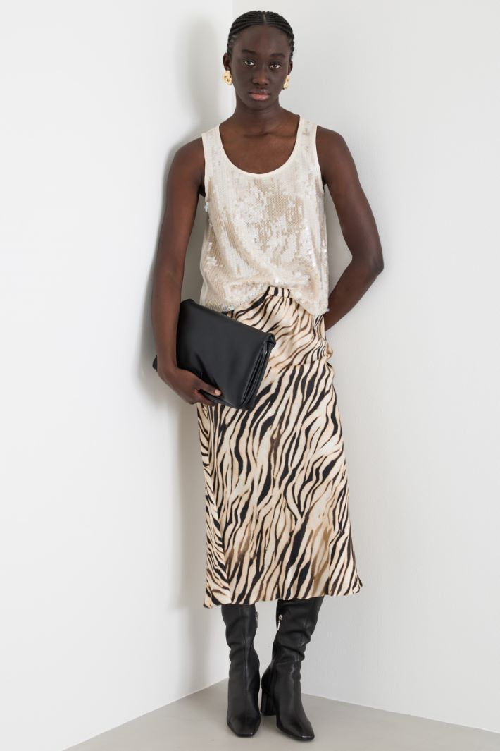 Top in paillettes Intrend