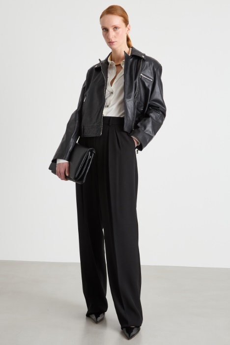 Camicia in jersey piqué Intrend