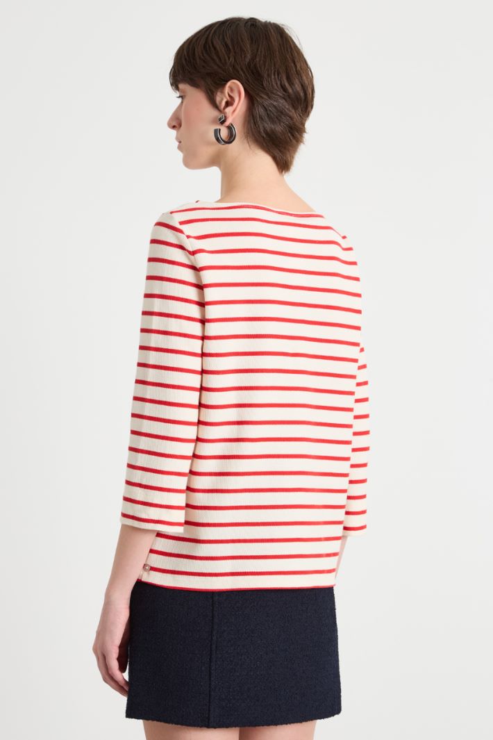 Piqué jersey T-shirt Intrend - 4