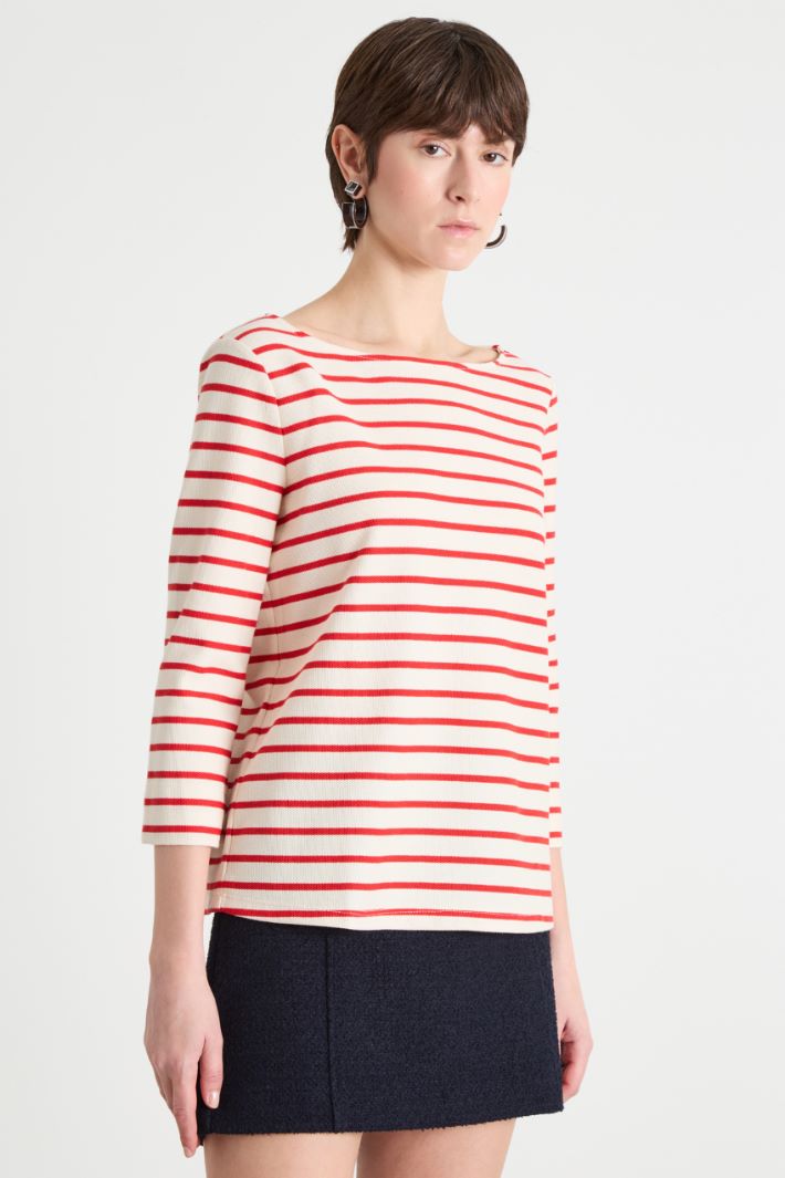 Piqué jersey T-shirt Intrend - 2