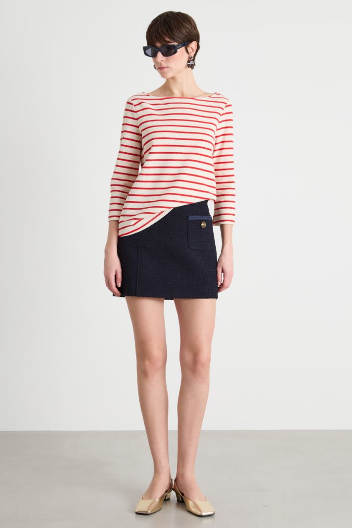 Piqué jersey T-shirt Intrend