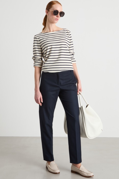 Piqué jersey T-shirt Intrend