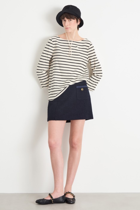 Piqué jersey T-shirt Intrend