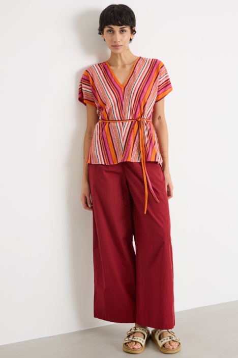 Belted T-shirt Intrend