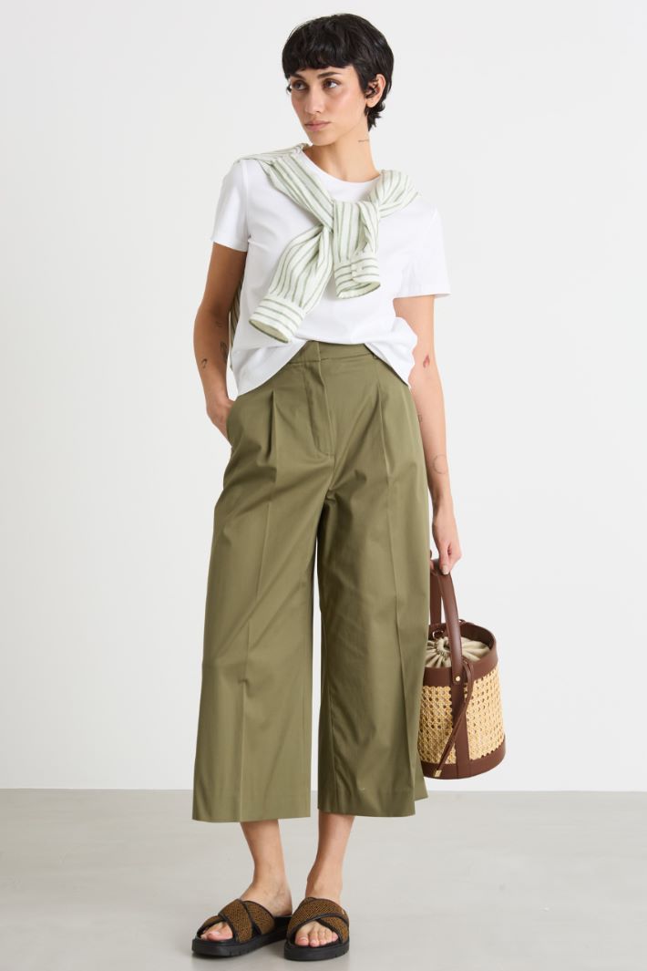 Straight-fit jersey T-shirt Intrend