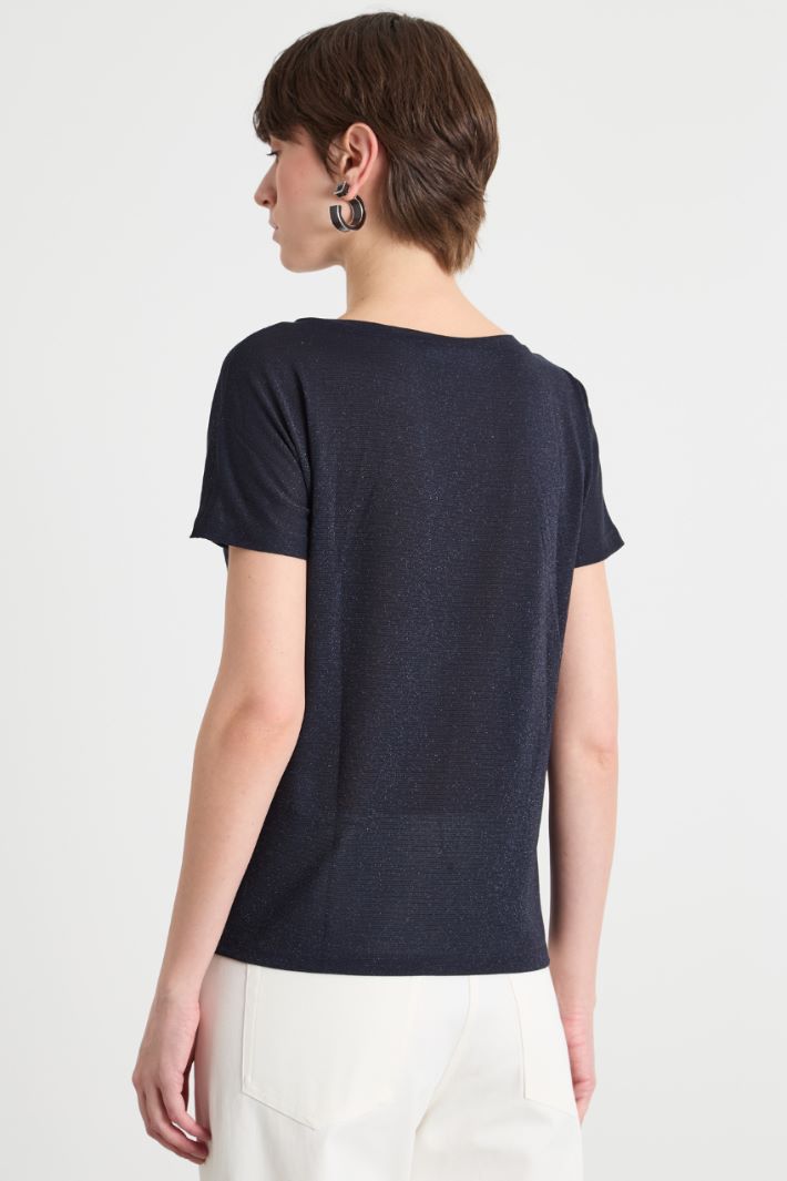 Foiled jersey top Intrend - 4