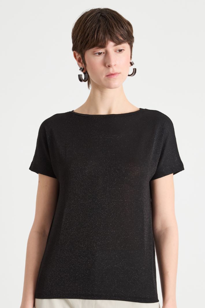 Foiled jersey top Intrend - 2