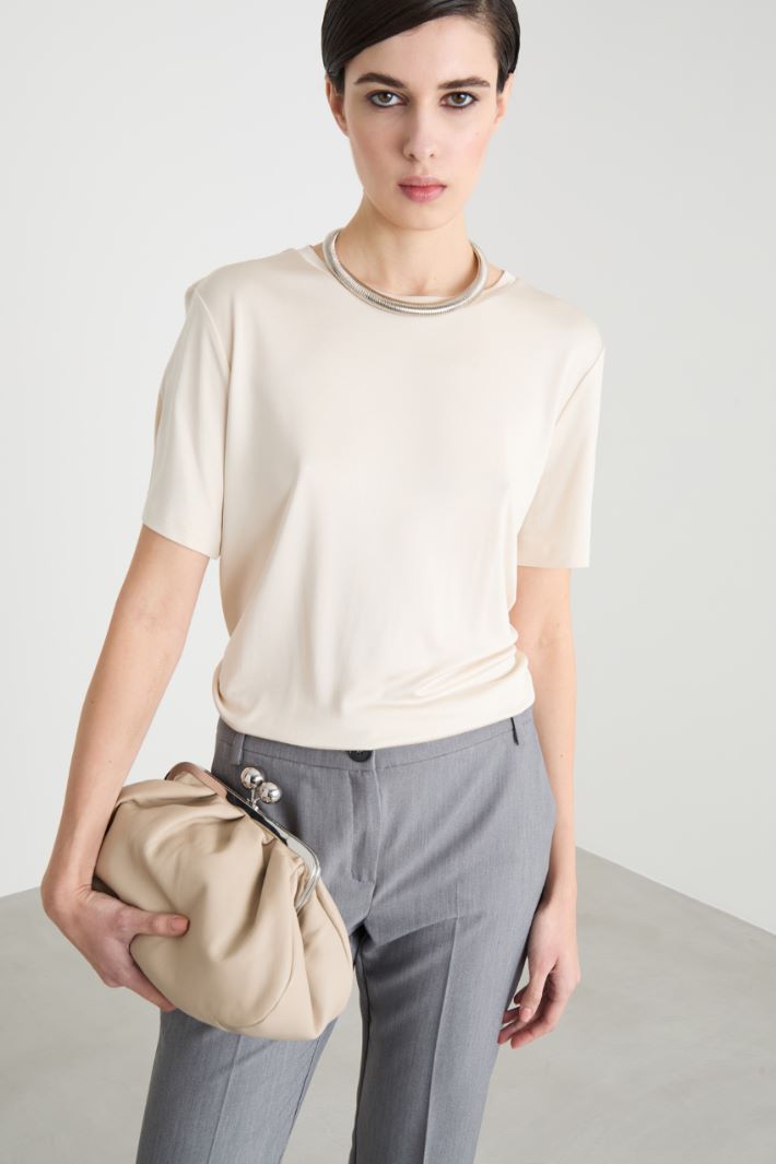 Silk interlock T-shirt Intrend - 2