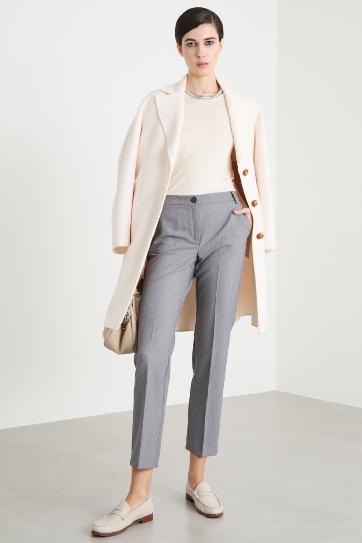 Silk interlock T-shirt Intrend