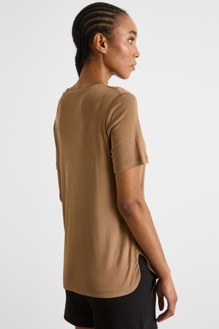 Silk interlock T-shirt Intrend - 4