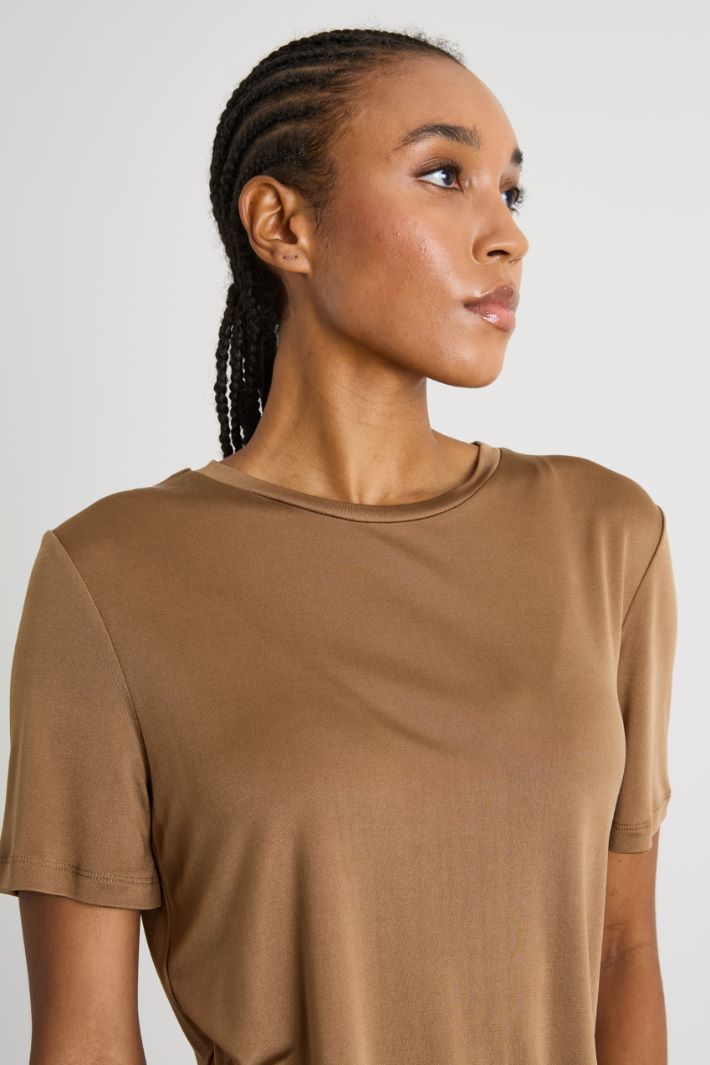 Silk interlock T-shirt Intrend - 3
