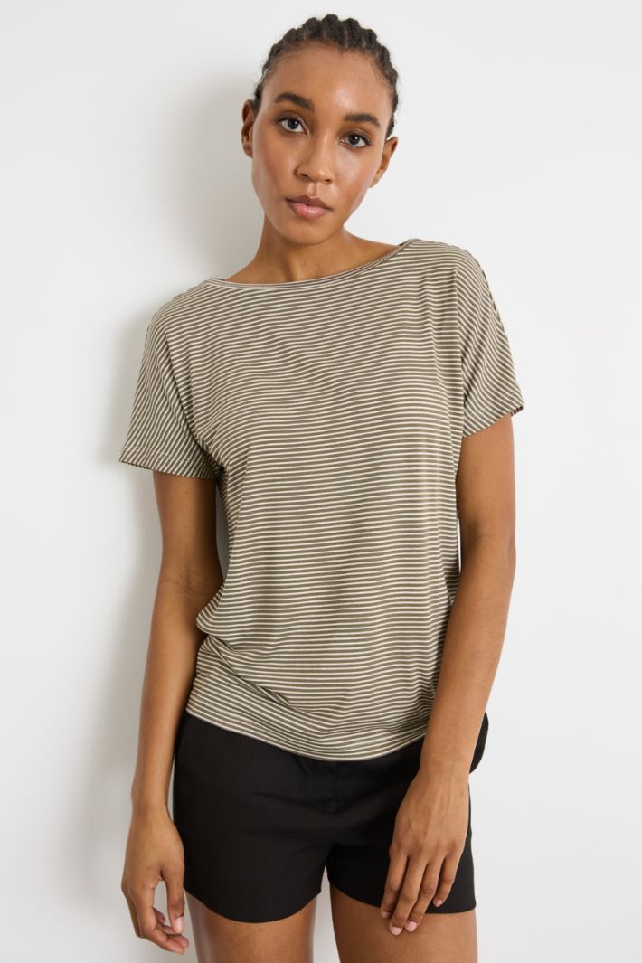 Fitted T-shirt Intrend - 2