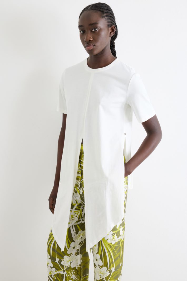 Wrap T-shirt in jersey Intrend - 3