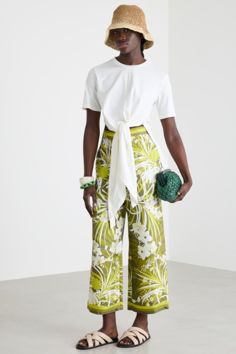 Wrap T-shirt in jersey Intrend