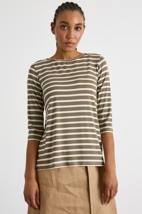 Three-quarter-sleeve T-shirt Intrend