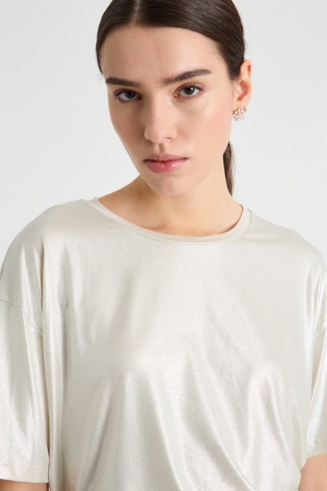 Camiseta de punto laminado