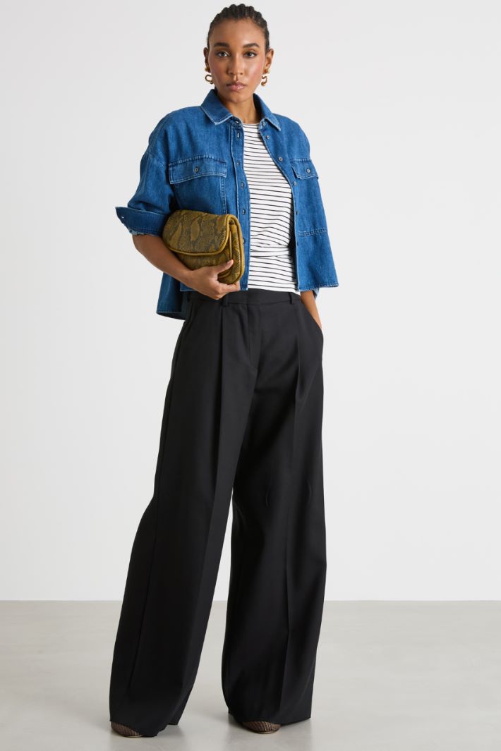 Three-quarter-sleeve T-shirt Intrend