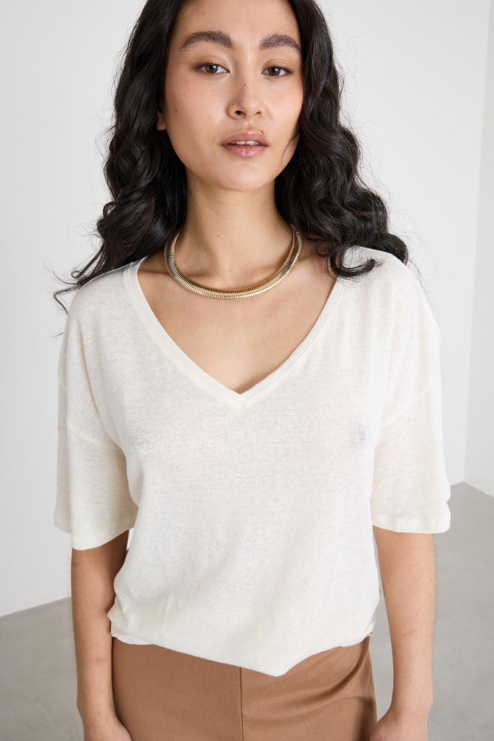 T-shirt in jersey Intrend - 3