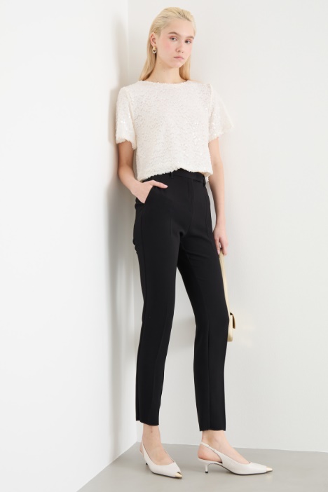 Sequin crop top Intrend