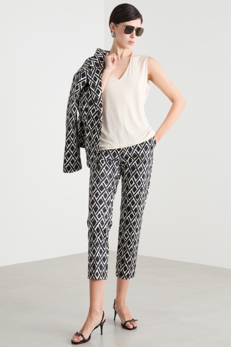 Fluid jersey top Intrend